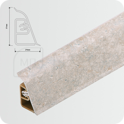 Плинтус для столешницы CEZAR BL44 074 Тессино кремовый