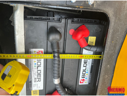 Комплект термозащиты АКБ автокранов и фронтальных погрузчиков КТЗГ-А7+ (КОМПЛЕКТ ИЗ 2-Х ТЕРМОСОВ С ОТДЕЛЬНОЙ КРЫШКОЙ ДЛЯ 2-Х АКБ с НАГРЕВАТЕЛями НТА-2/2+ (круглая клемма d=8mm) АКБ А/h: 120 (E41), Габариты АКБ, мм: (402-408)x(171-175)x(215-235)