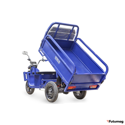 Грузовой электротрицикл Rutrike Партнёр 1500 48V1200W синий