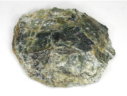 Серпентин, необработанный, дикий образец, Россия, КЧР, Урупский район (98*78*18 мм, 129 г) №37612