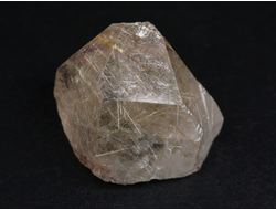 Кварц с рутилом (рутиловый), кристалл, Бразилия (25*20*19 мм, 10,5 г) №27343