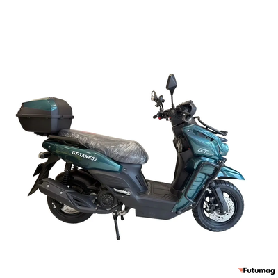 Скутер бензиновый GT TANK 02 зеленый