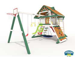 Детская площадка IgraGrad Крепость Фани с рукоходом (Домик) мод.1