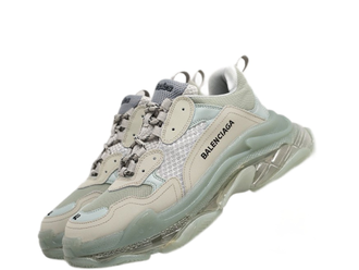 Кроссовки Balenciaga Triple S Clear Sole серые