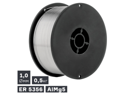 Проволока сварочная MIG, алюминий ER 5356 (AlMg5), ? 1,0 мм, 0,5 кг