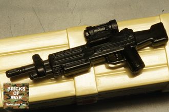LEGO M249 SAW Light Machine Gun