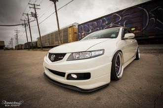 Обвес Modulo для Honda Accord CL9(Рестайл) \ Lips kit A spec style 06-08