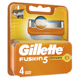 Сменная кассета Gillette Fusion5 Power, 4 шт