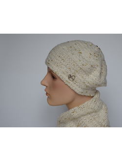 Vizio Италия 7089 ВО берет белый фото