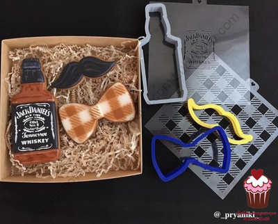 Форма "Бабочка к рубашке", 9 см