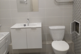 Классический ремонт ванной комнаты.