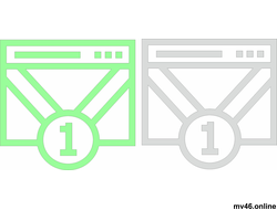 Медаль -дополнительный элемент