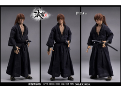 ПРЕДЗАКАЗ - Бродяга Кэнсин (в черном) - КОЛЛЕКЦИОННАЯ ФИГУРКА 1/6 scale Roku black version (PA2403A) - PEAKART STUDIO ?ЦЕНА: 38900 РУБ.?