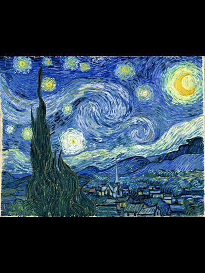 Купить греющую картину с фото репродукции Звезды ночью