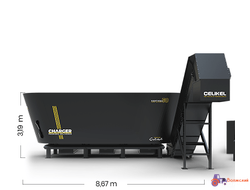 Кормораздатчик CELIKEL CHARGER 50 объем 50 м3
