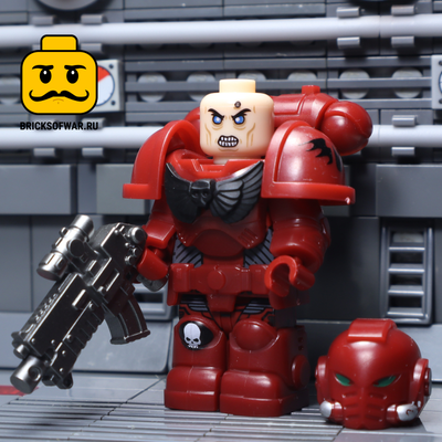 Конструктор фигурка Космодесантник, легион Кровавые Ангелы, Вархаммер 40000