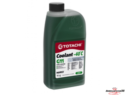 Антифриз TOTACHI NIRO COOLANT G11 зеленый -40 1кг.