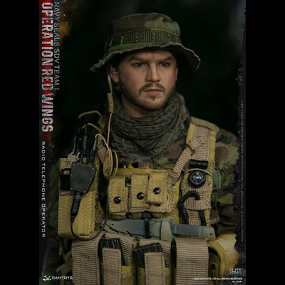Радист, Операция «Красные крылья» - Коллекционная ФИГУРКА 1/6 scale Operation Red Wings NAVY SEALS  SDV TEAM 1 Radio Telephone Operator (78081) - DAMTOYS