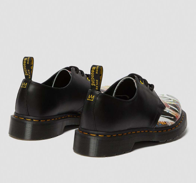 DR.MARTENS 1461 BASQUIAT OXFORD BLACK BACKHAND