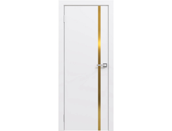 Дверь Межкомнатная - ЭМАЛЬ LINE 02 (белый)