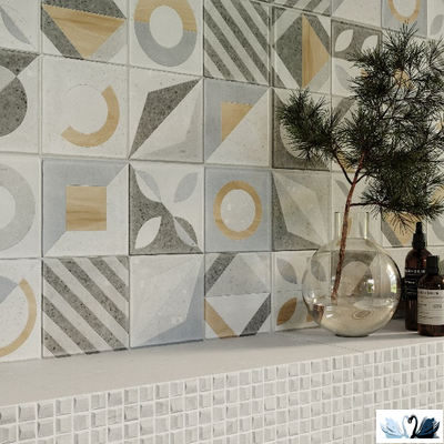 Плитка настенная Gracia Ceramica Supreme multi wall 25 х 60 см пэчворк
