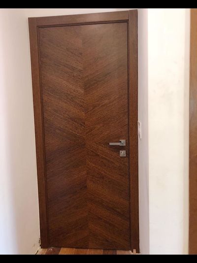 PORTE RICHI (Беларусь). ПРАКТИКА, К34-03, НАТУРАЛЬНЫЙ ШПОН СУКУПИРЫ. ПОЛОТНО ГЛУХОЕ.