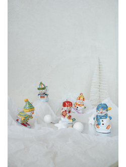 Снеговик "Хоккеист" (спортсмен)