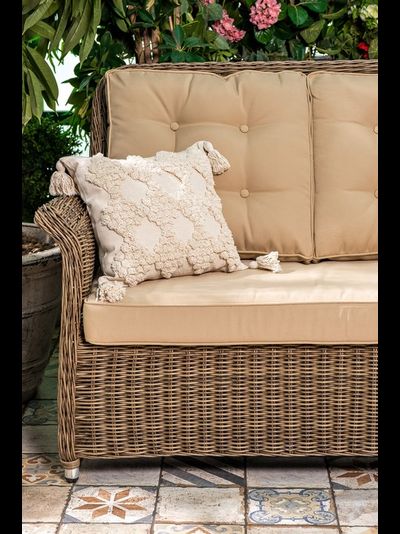 Плетеный диван Opal 3-x местный