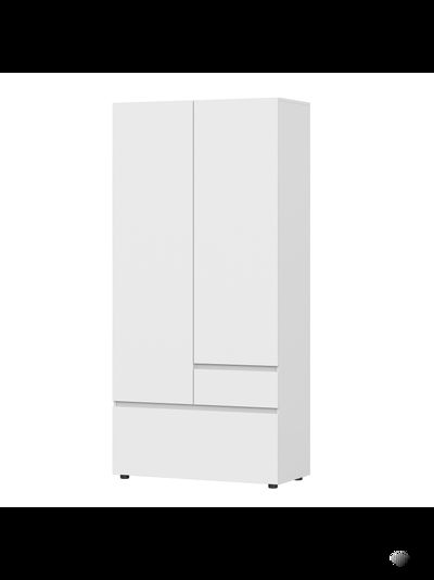 Одри шкаф 2х ств. Белый