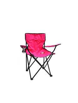 Кресло складное розовое в чехле