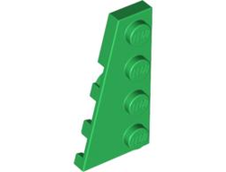 Wedge, Plate 4 x 2 Left, Green (41770 / 4161334 / 4543262)
