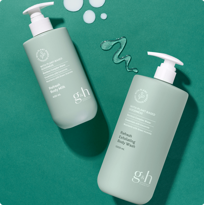 g&h Увлажняющее молочко для тела, 400 мл.