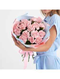 Букет из 15 диантусов