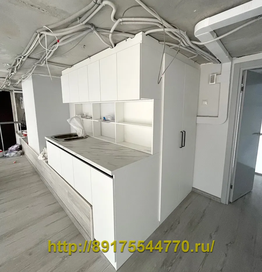 012-1 Кухня и шкаф для офиса Стоматологии.
Сделано по индивидуальным размерам с учетом всех пожеланий заказчика.
