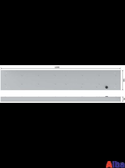 A-OFFICE Line 70 Вт IP54 1200х180 герметичный офисный светильник