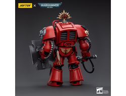 Терминатор Кровавых Ангелов (Warhammer 40k) - КОЛЛЕКЦИОННАЯ ФИГУРКА 1/18 Blood Angels Assault Terminators Brother Taelon (JT5550) - JOYTOY