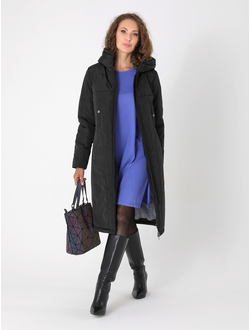 Пальто 24401 черный ЗИМА