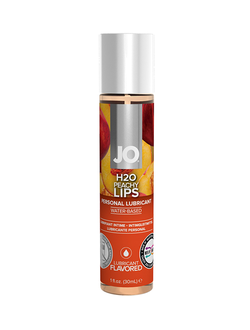 30126 Вкусовой лубрикант "Сочный персик" / JO Flavored Peachy Lips 1oz - 30 мл.