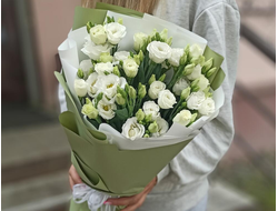 Букет из 5 белых эустом