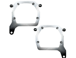 Jeep Compass (2016-2022) переходные рамки для замены линз (комплект, 2шт)