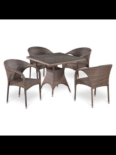 Обеденная группа T220BG/Y290BG-W1289 из искусственного ротанга