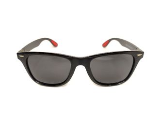 Солнцезащитные очки 8670 чёрные глянцевые (поляризационные)