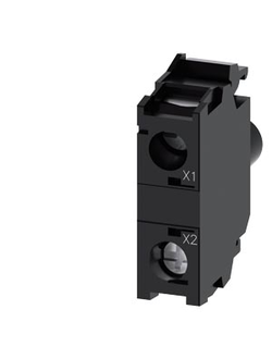 3SU1401-1BB60-1AA0 МОДУЛЬ ПОДСВЕТКИ С ИНТЕГРИРОВАННЫМ СВЕТОДИОДОМ 24В AC/DC, БЕЛЫЙ СВЕТ, ВИНТОВЫЕ КЛЕММЫ, ДЛЯ МОНТАЖА НА ДЕРЖАТЕЛЕ АКТУАТОРА