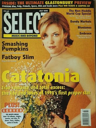 Select Magazine July 1998 Catatonia, Иностранные музыкальные журналы, Intpressshop