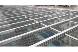 Раздвижная стеклянная крыша