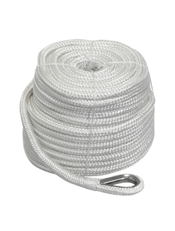 Плетеный якорный трос 14мм*45м белый