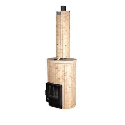 Печь Ферингер Уют Окаменевшее дерево наборный до 18 м3