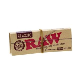 Бумажки с фильтрами RAW Classic Connoisseur Single Wide