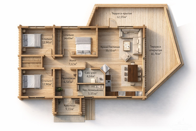 Уютный уголок 13х9