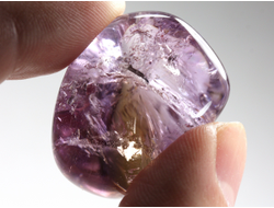 Аметрин, галтовка, Боливия (30*23*19 мм, 19,5 г) №38345